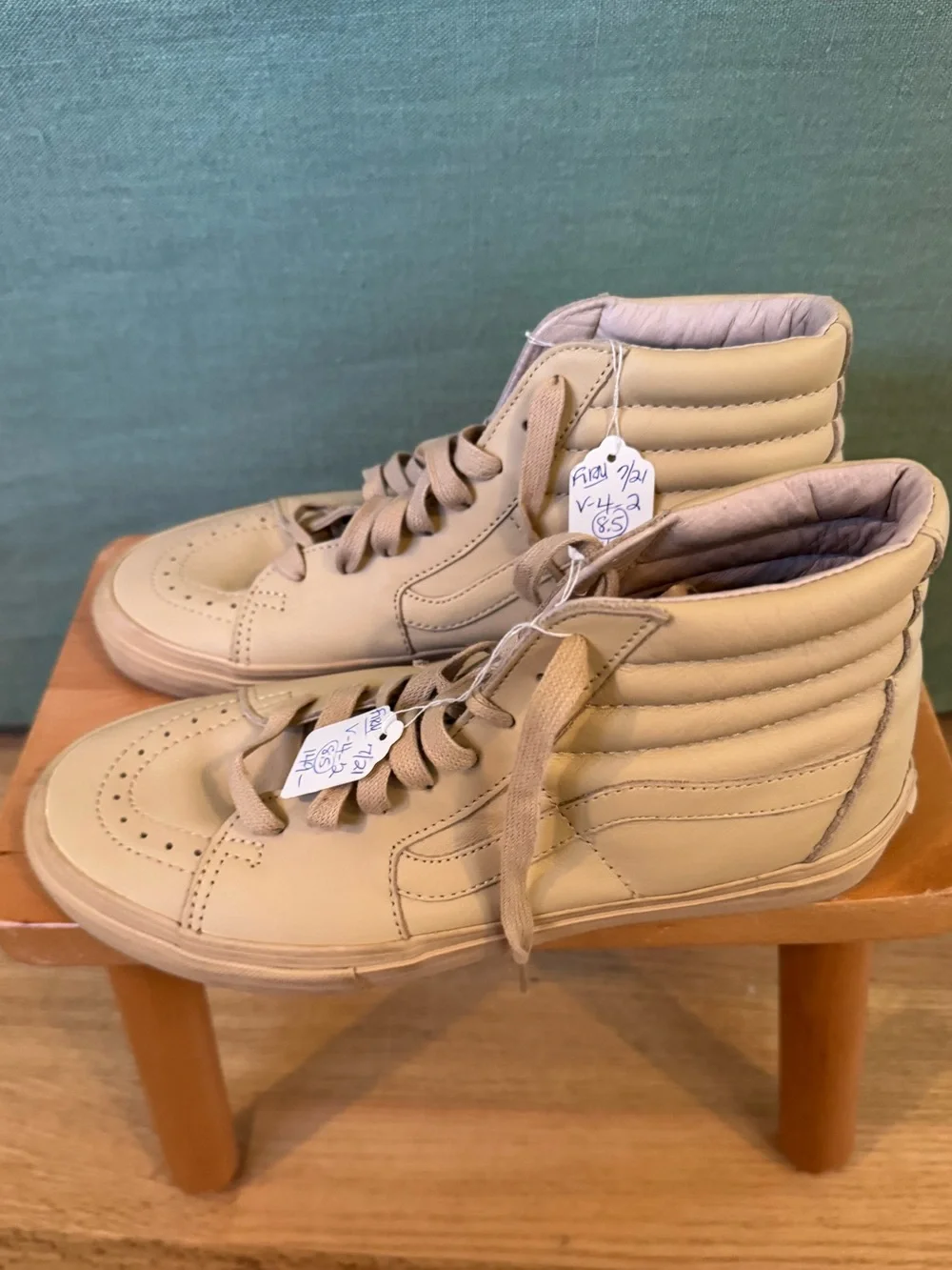 Vans x Opening Ceremony Sk8 Hi in Beige
